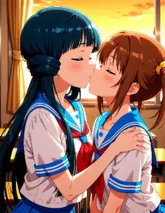 はいふりのミケちゃんがいろんな女の子とイチャイチャしているヤツ