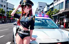 そこの君、駐車違反...