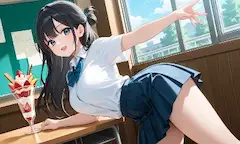 かわいい女の子とサンデー
