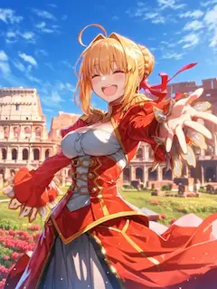 笑顔で音痴な歌を歌うネロちゃま🎶