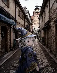 おいてくよ。ついてきて。