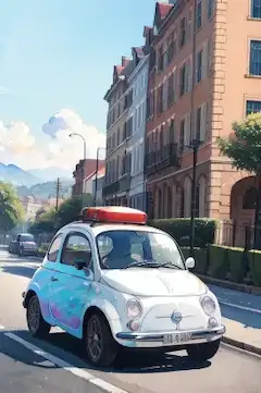 怪盗の愛車の色違い