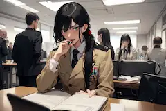 某所の地下司令所＠禁断のボタン・呪縛が解き放たれる