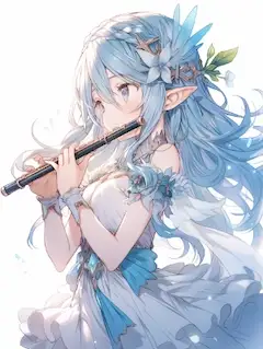 横笛エルフちゃん