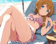 計算されつくしたポージング