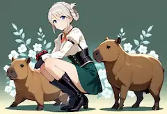 【カピバラ】カルビとシエル