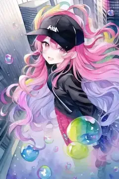 虹髪渋谷ガール🌈