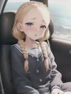 車内で