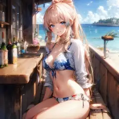 【原神】珊瑚宮心海 水着