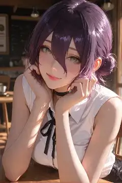 喫茶店にて