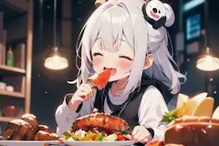 お肉うまうま♪