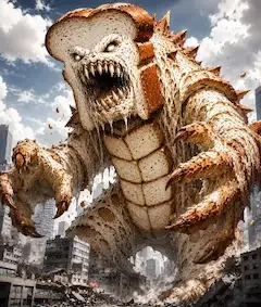 大食パン怪獣ブレドラス