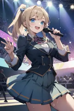制服風コスアイドル