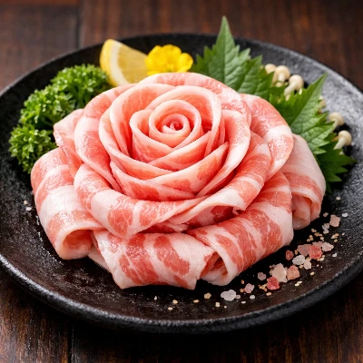 薔薇盛の肉
