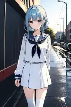 雨上がったね