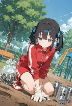 地域の清掃ボランティアにも出ています