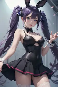 アズールレーンのイントレビッドのバニーちゃん