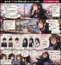 東高校陸上部番外編　「兄貴が学校の顔になっていた件」