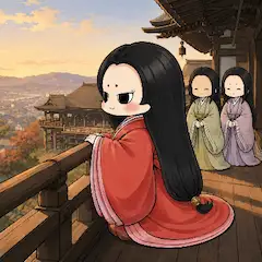 清水寺と姫君おゆう🪭