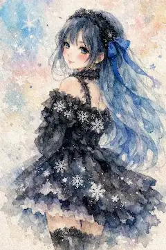 星降る夜の雪姫の舞踏