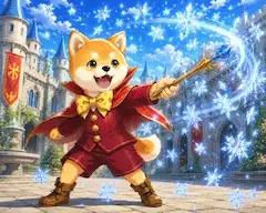 柴犬の魔法使い