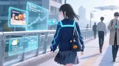 未来都市のAR散策
