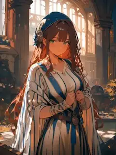 ストライプドレス