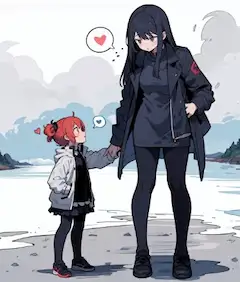 【オマケ配布あり】年齢差・身長差百合のコーナー