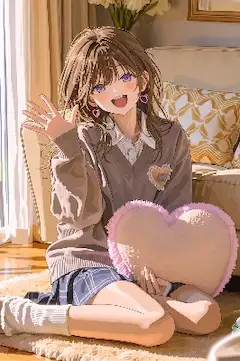 ハート♥️クッション