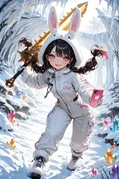 雪うさぎのやつ