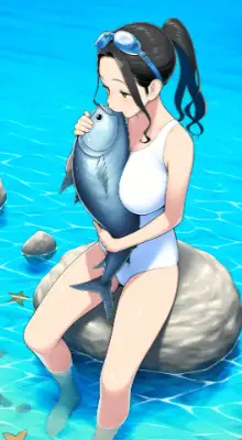 風鳴島の海女♥