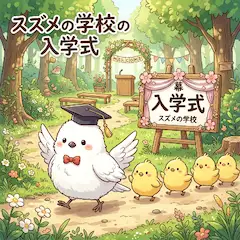 雀の学校の入学式