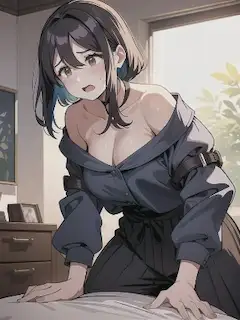 喘ぐ女性