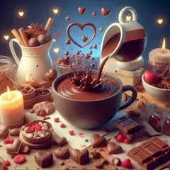 チョコレート鍋料理