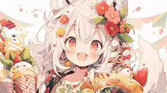 白狐の甘いお祭りめぐり