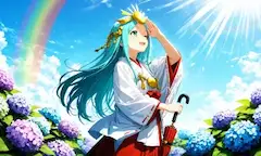 すっかり晴れましたね