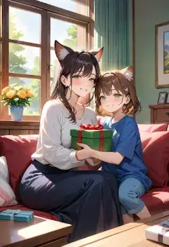 プレゼントありがとう！