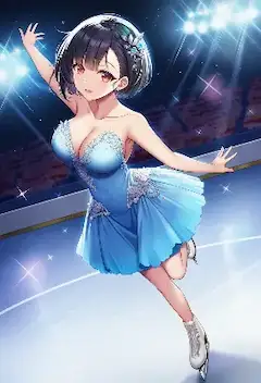 氷上に輝くスターライトダンス