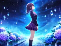 五月雨の落とし物