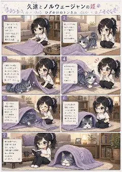 猫漫画コンテンツ6シリーズ  猫漫画6シリーズを投稿しています。  サイベリアンのクィーン  冬の窓辺の特等席  ちびキャラ ベビークイーン  爪とぎは、ボクの大切なお仕事です  クイーンと無職のおっさん現代版 無料版でも使えると書き忘れた