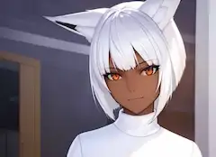 狐耳褐色少女