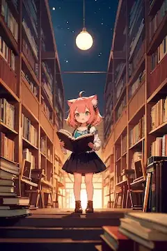 星空図書館の猫耳少女の冒険