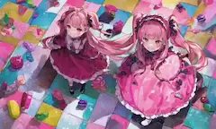 ぴんくな姉妹