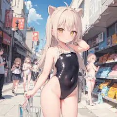 水着るるにゃす