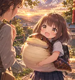 また捕まえたー！