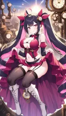 蒸気都市の魅惑少女
