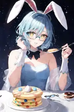 月のホットケーキ🥞
