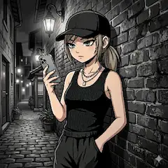 オールブラック（ゆな）