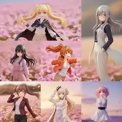秋桜畑デート（おま好きガールズ × コスモス）