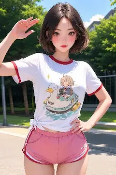 キャラクターtシャツ